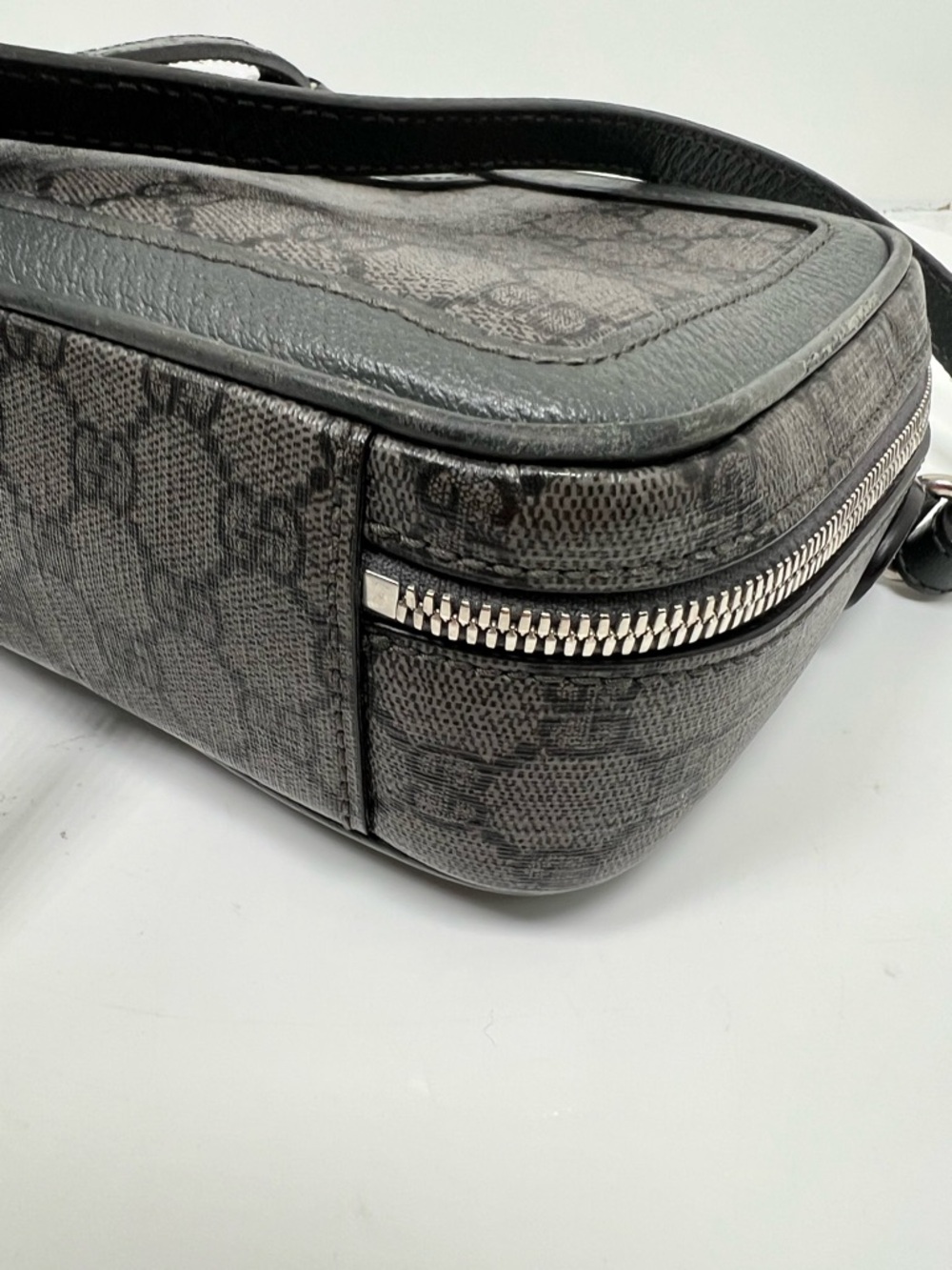 Gucci Ophidia Zip Around Camera Crossbody Bag GG Coated Canvas Small - Picture 6 of 16